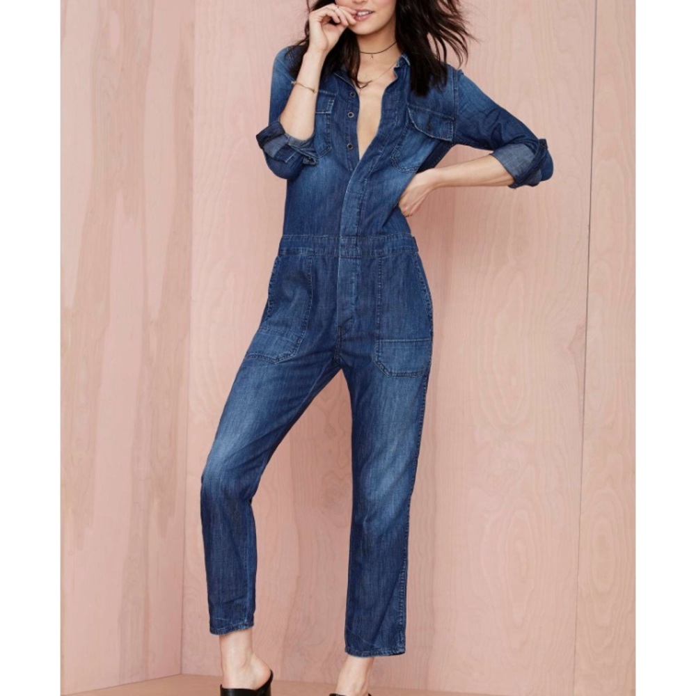Citizens of humanity denim jumpsuit